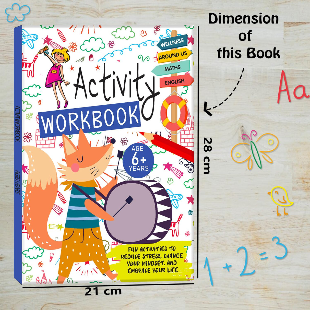 Hello Friend Books The Ultimate Activty Workbook: Fun, Interactive and Brain Boosting Activities For Kids 6+ Years - Retail Maharaj