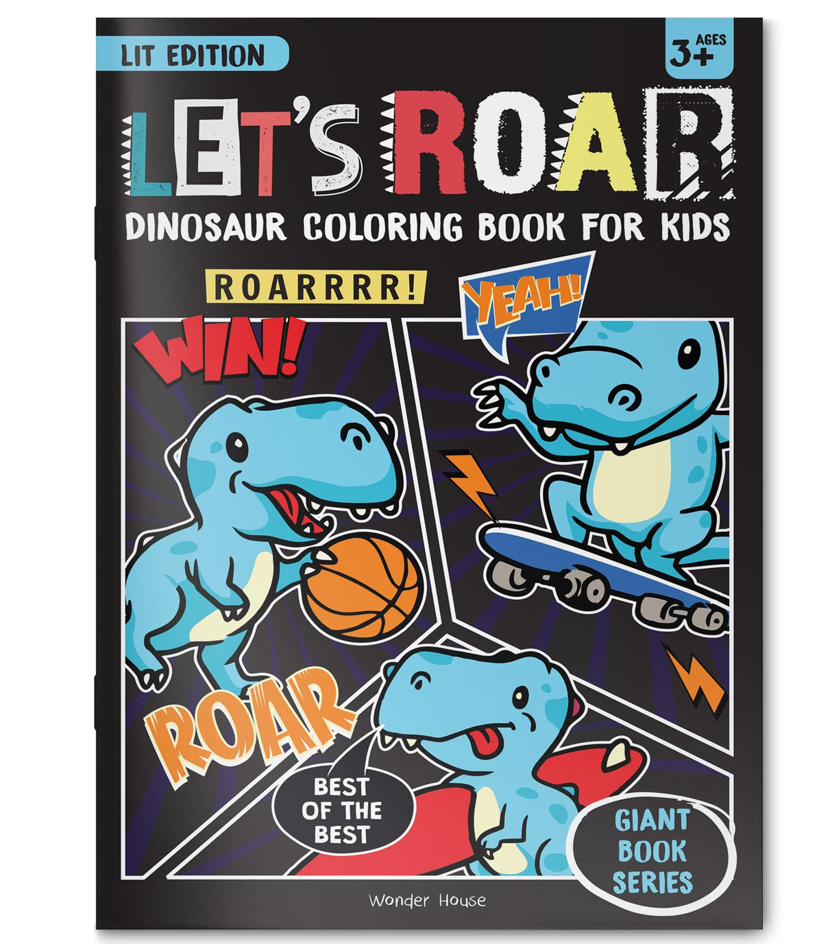 Let's Roar Giant Coloring Book For Kids - Retail Maharaj