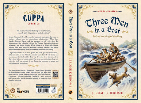 Three Men in a Boat (To Say Nothing of the Dog) (Cuppa Classics) - Retail Maharaj