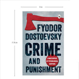 Crime and Punishment by Fyodor Dostoyevsky | Philosophy, Crime & Psychological Depth | Iconic Novel of Justice, Guilt & the Human Mind | Original Premium Paperback Edition - Retail Maharaj