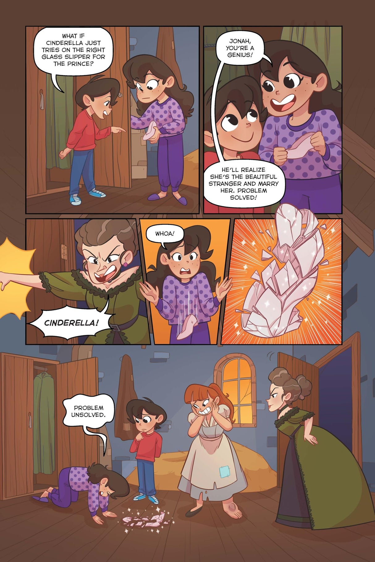 Whatever After #02: If The Shoe Fits: The Graphic Novel (Whatever After Graphic) - Retail Maharaj