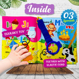 Hello Friend Books Fun With Alphabets - Cloth Book for Early Learning and Interactive Education - Retail Maharaj