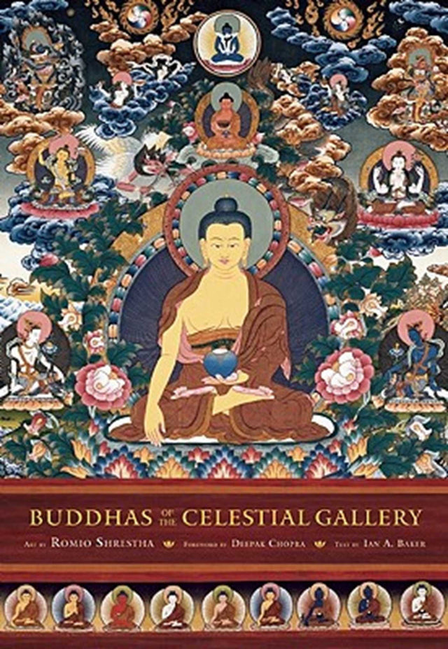 BUDDHAS OF THE CELESTIAL GALLERY POSTCARD BOOK - Retail Maharaj