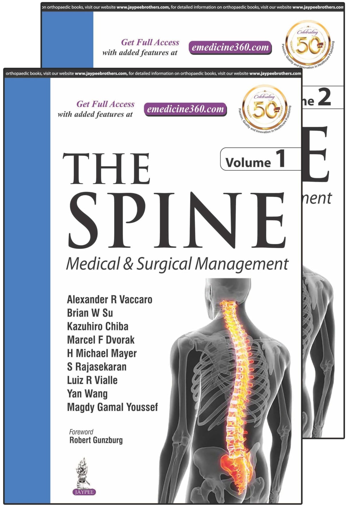 The Spine: Medical & Surgical Management (2 Vols.) - Retail Maharaj