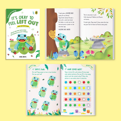 Dealing with Feelings: My Storybook Collection (Box set 3): Set of 6 Exciting Story cum Activity Books | Illustrated Storybooks on Emotions and Mental Health | Ages 5 + | Sonia Mehta - Retail Maharaj