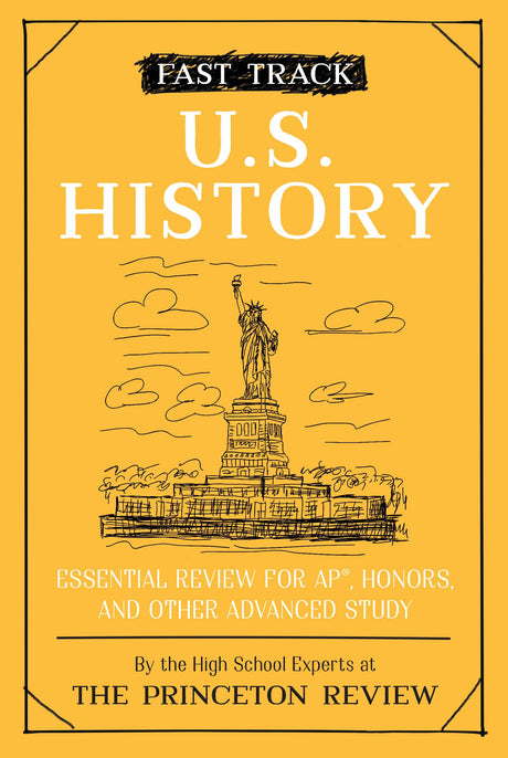 Fast Track: U.S. History: Essential Review for AP, Honors, and Other Advanced Study (High School Subject Review) - Retail Maharaj
