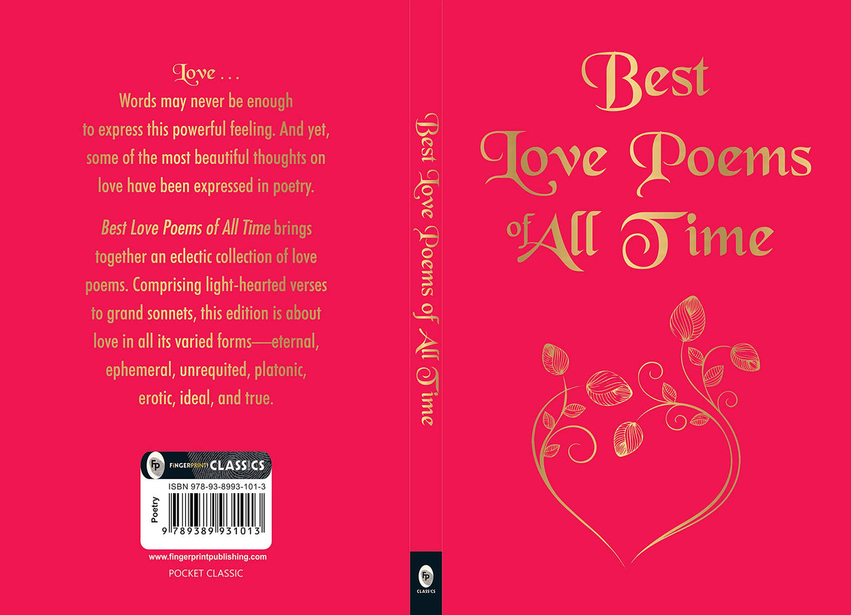 Best Love Poems of All Time (Pocket Classic) - Retail Maharaj