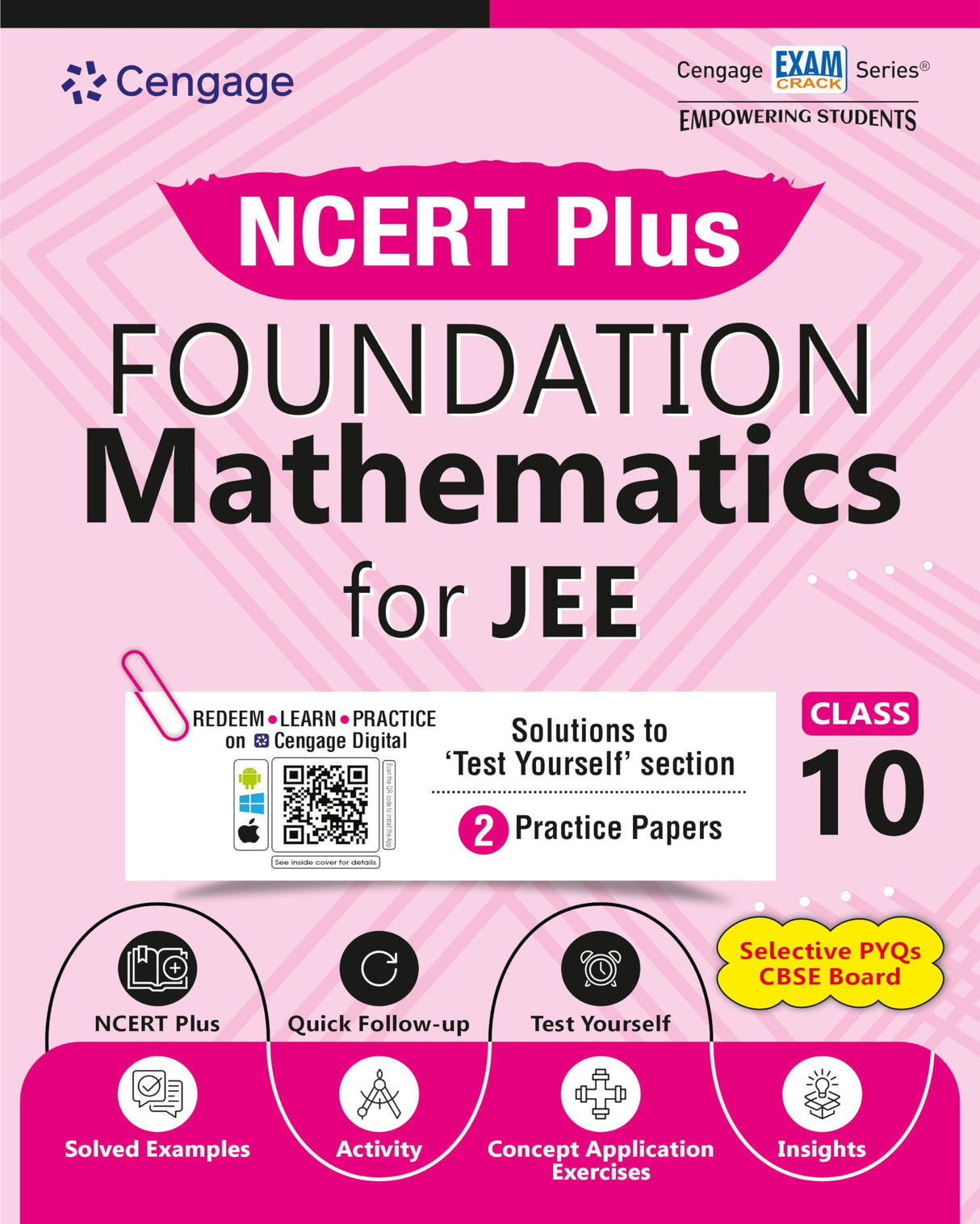 Cengage NCERT Plus Foundation Mathematics for JEE: Class 10 - Retail Maharaj
