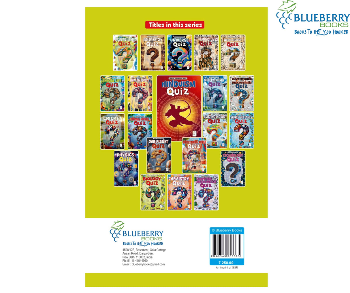 Quiz Book - Incredible India - Retail Maharaj