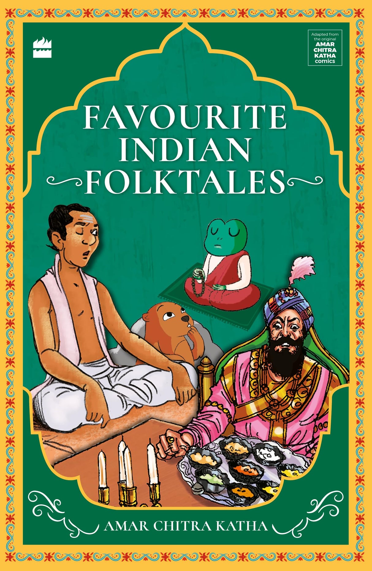Best Of Amar Chitra Katha: Boxset of 5 chapter books containing Stories from the Panchatantra, Tales of Wit and Wisdom, Jataka Tales, Fabulous F (The Amar Chitra Katha Collection) - Retail Maharaj