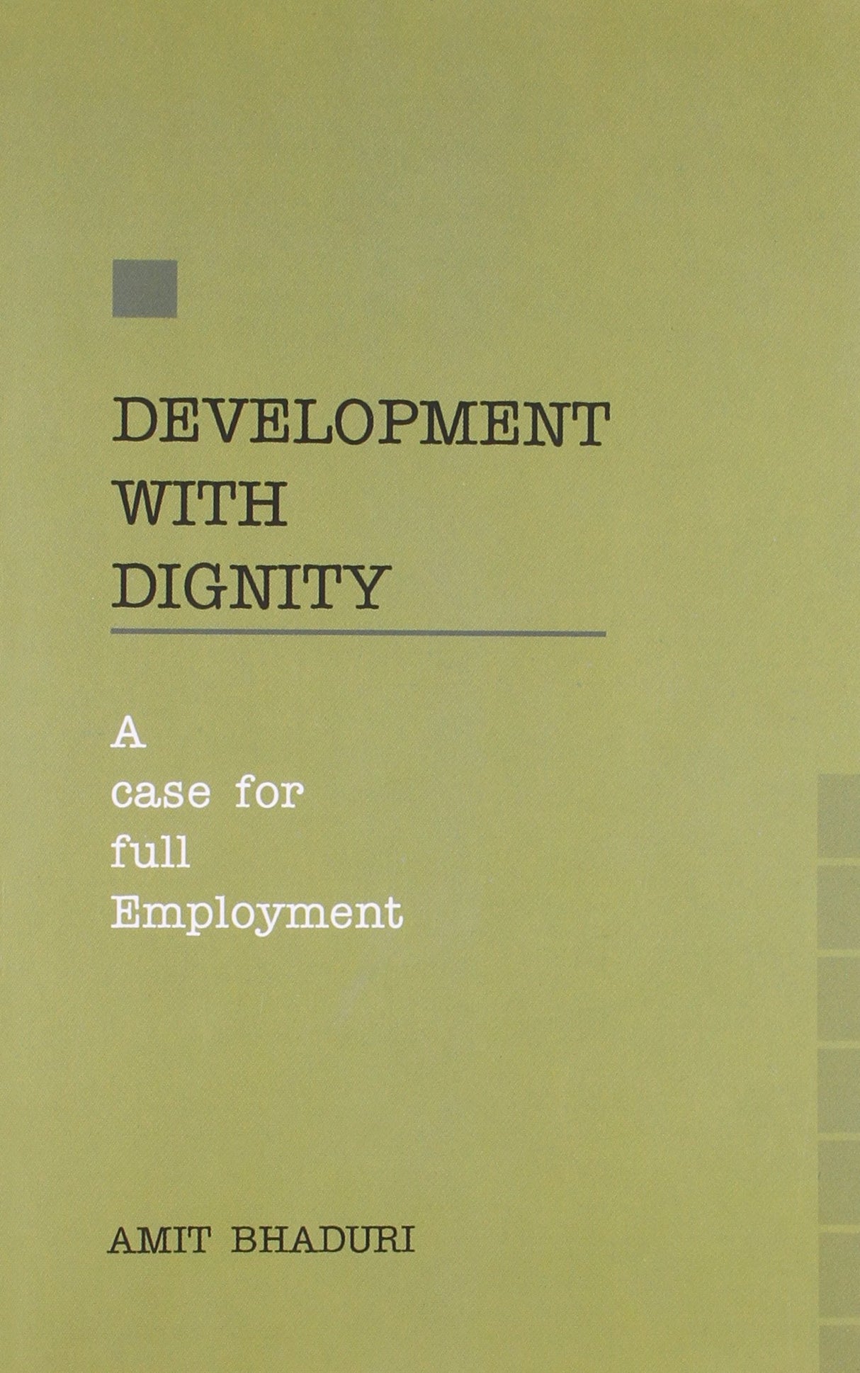 Development With Dignity