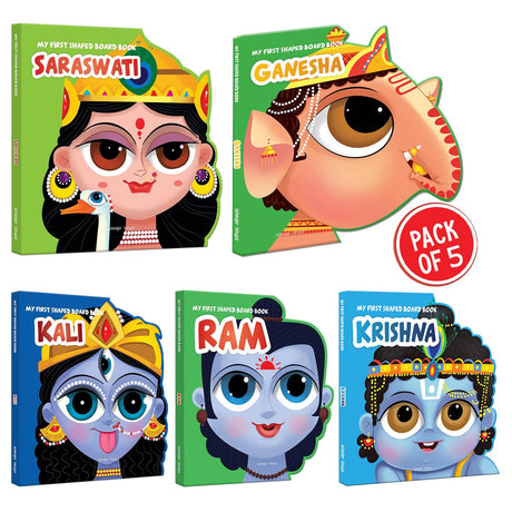 Mythology- Shaped Books - Pack of 5 - Retail Maharaj
