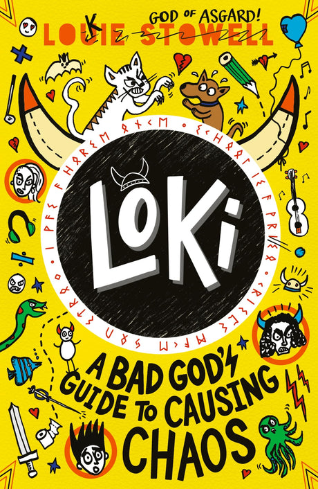 Loki: A Bad God's Guide to Causing Chaos: Trickster Norse god turned school kid - the brand-new book in the hilarious comics-style diary series for 7-11-year-olds. - Retail Maharaj