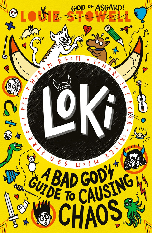 Loki: A Bad God's Guide to Causing Chaos: Trickster Norse god turned school kid - the brand-new book in the hilarious comics-style diary series for 7-11-year-olds. - Retail Maharaj