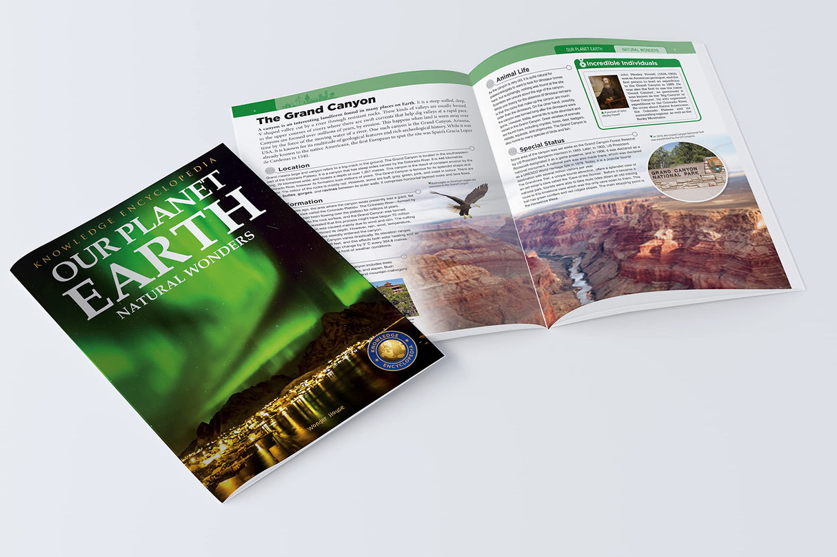 Knowledge Encyclopedia For Children - Our Planet Earth: Natural Wonders - Retail Maharaj