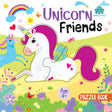 Booktopus Square Puzzle Board Book - Unicorn Friends Learning Puzzle with Easy Grip Pieces - Educational Toys for Kids 4+ Years - Motor Skil: Puzzle Book - Retail Maharaj