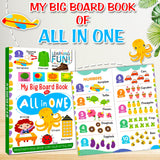 Hello Friend Books My Big Board Book of All in One : Simple and Vibrant Illustrations to Increase the Knowledge of Your Little One - Retail Maharaj