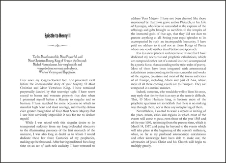The Prophecies of Nostradamus - Retail Maharaj