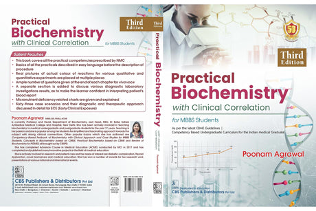 Practical Biochemistry With Clinical Correlation For Mbbs Students 3Ed (Pb 2025) - Retail Maharaj