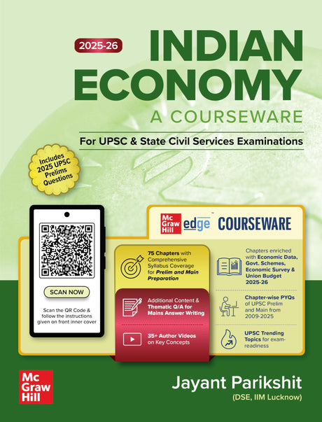 Indian Economy Courseware by Jayant Parikshit for UPSC 2026 | 35+ Author Videos | Chapter-wise PYQs of UPSC Prelims & Mains (2009-2025) | Economic Survey, Budget, Govt Schemes | Structured Pedagogy - Retail Maharaj