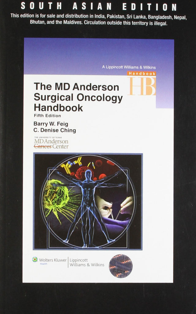 (OLD) THE M.D. ANDERSON HANDBOOK SURGICAL ONCOLOGY(SAE) - Retail Maharaj