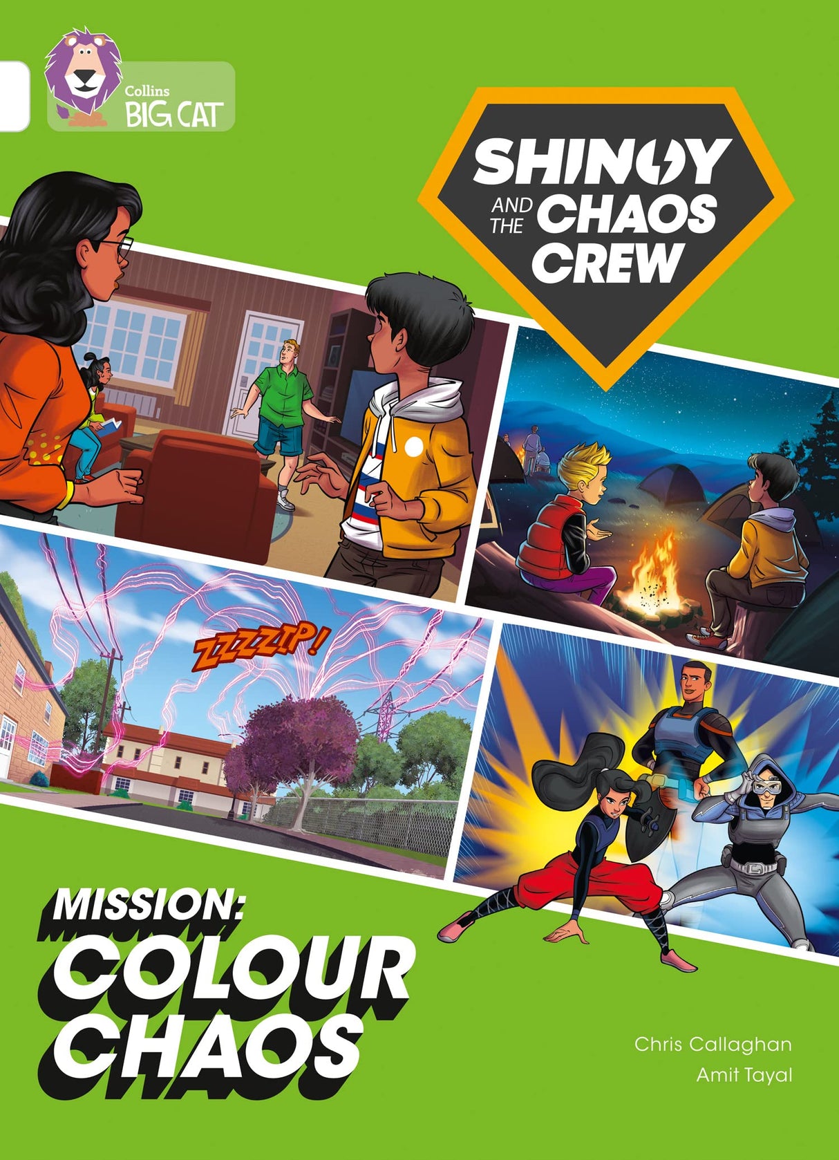 Shinoy and the Chaos Crew Mission: Colour Chaos: Band 10/White (Collins Big Cat) - Retail Maharaj