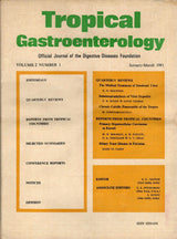 Tropical Gastroenterology - Official Journal Of The Digestive Diseases Foundation - Vol. 2, Nos. 1 to 4 ( Year 1981, Jan-March, Apr-June, Jul-Sept, Oct-Dec ) ( Set Of 4 Books )