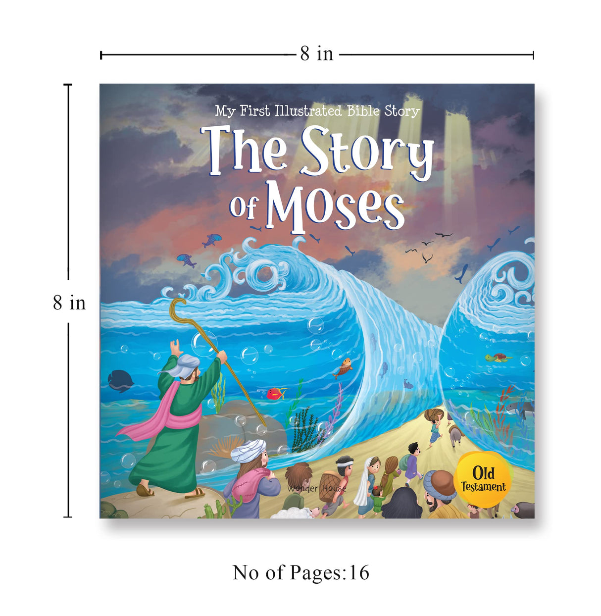 My First Illustrated Bible Story: The Story of Moses - Retail Maharaj