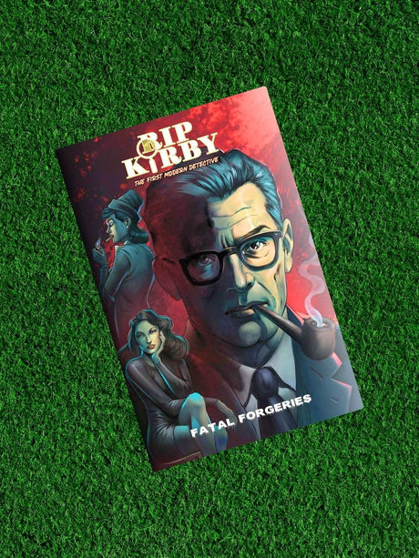 Fatal Forgeries: RIP Kirby - The First Modern Detective | Illustrated Comic Book - Retail Maharaj