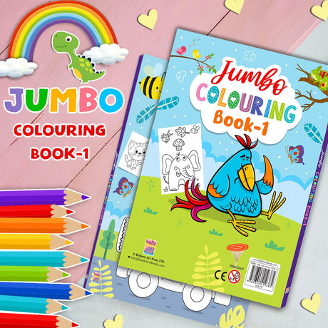 Jumbo Colouring Book 1 - Retail Maharaj
