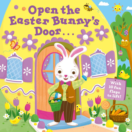 Open the Easter Bunny's Door: An Easter Lift-the-Flap Book - Retail Maharaj