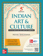 Indian Art and Culture (English), 5e by Nitin Singhania (IAS) for UPSC CSE 2025-26 | Colourful Book | Exclusive access to McGraw Hill edge online platform: 10 Supplementary topics, Practice tests & Preparation strategy - Retail Maharaj