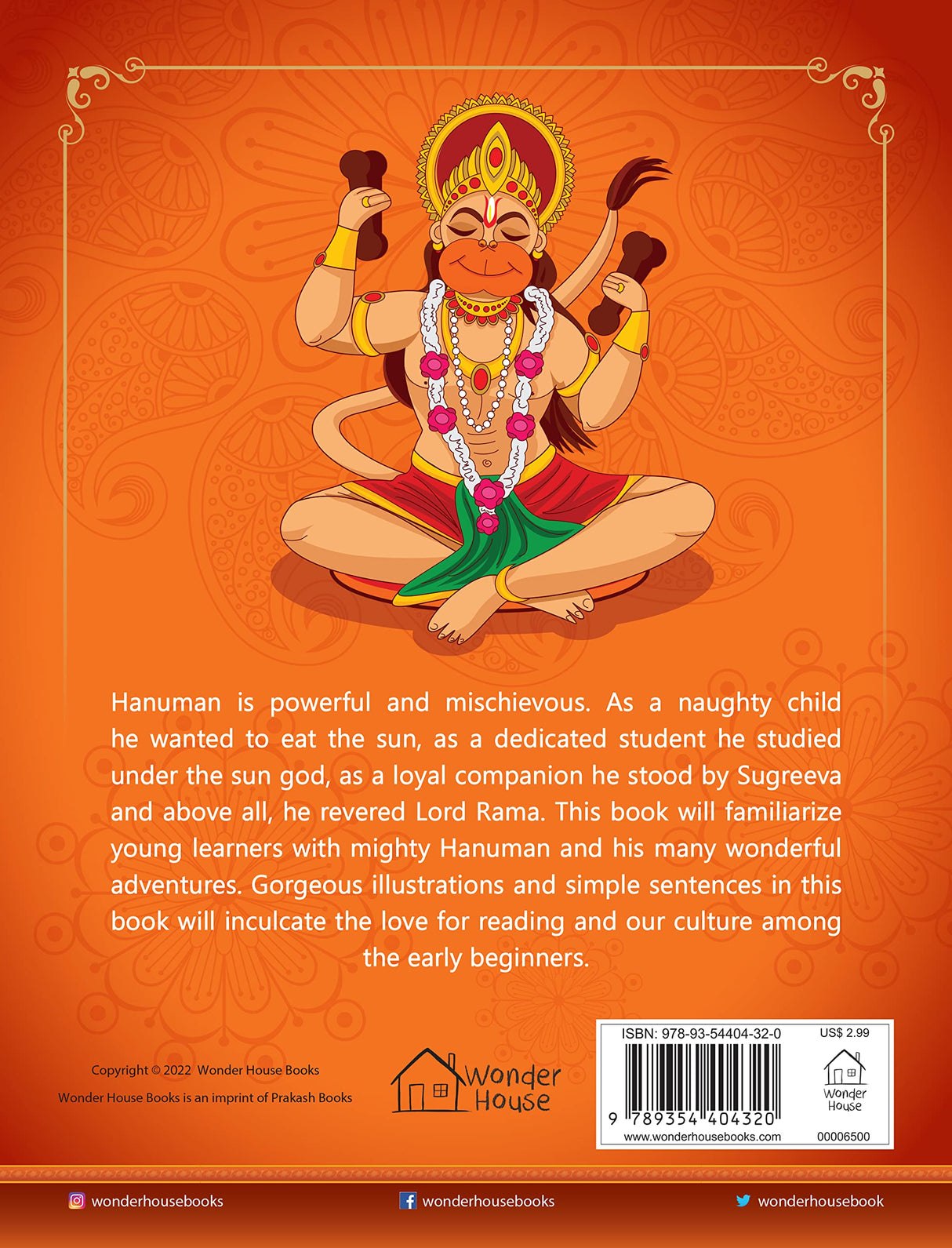 Tales from Hanuman For Children: Tales from Indian Mythology - Retail Maharaj