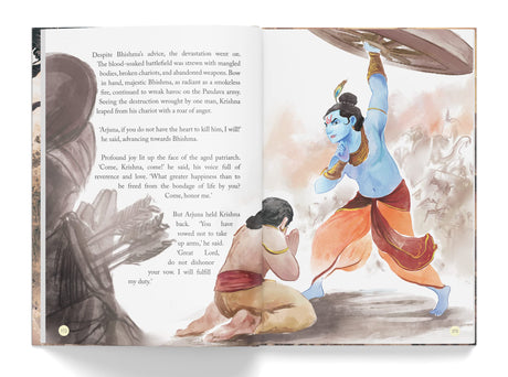 Mahabharata - Illustrated Tales From Ancient India (Deluxe Edition) - Retail Maharaj