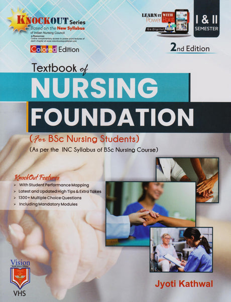 Textbook Of Nursing Foundation (For BSc Nursing Student) Colored 2nd Edition - Retail Maharaj