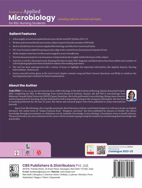 Textbook Of Applied Microbiology Including Infection Control And Safety For Bsc Nursing Students 2Ed (Pb 2025) - Retail Maharaj