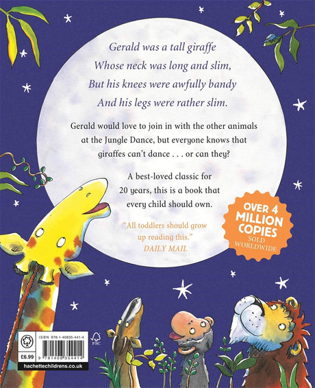GIRAFFES CAN'T DANCE CASED BOARD BOOK - Retail Maharaj