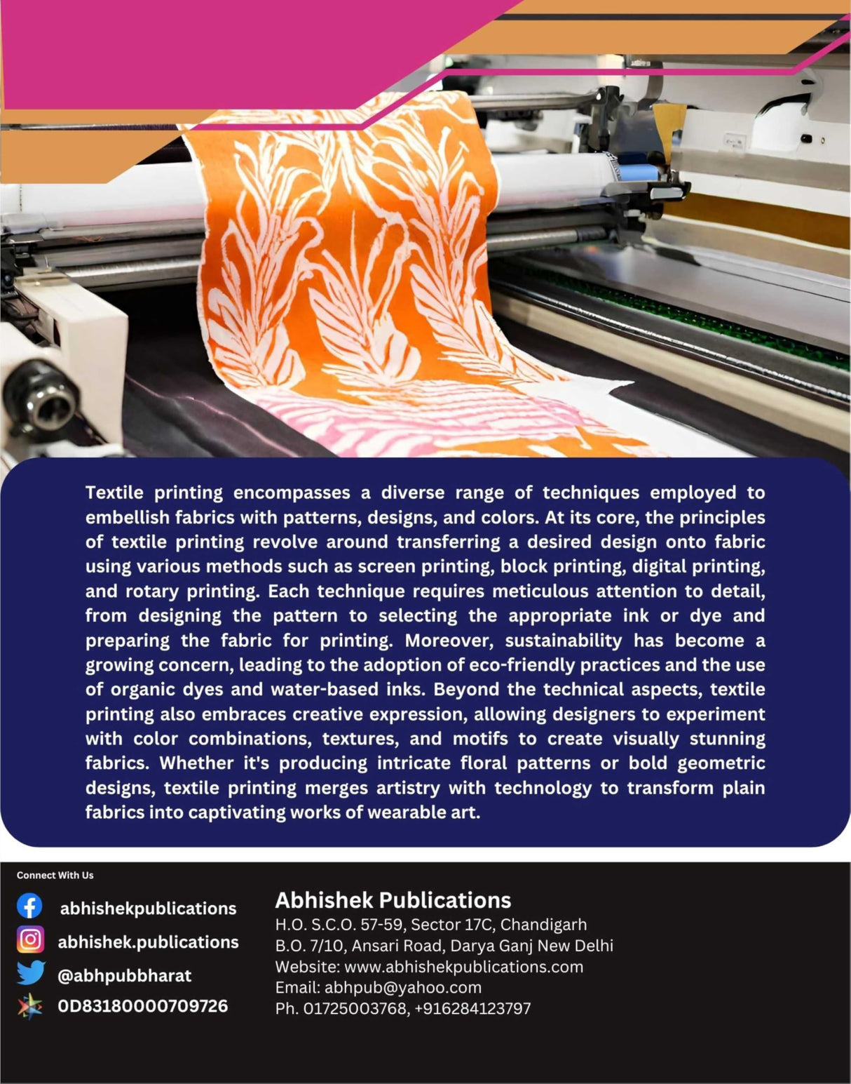 The Principles and Practice of Textile Printing - Retail Maharaj