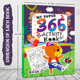Hello Friend Books My Super 365 Colouring Books HCB-004 - Retail Maharaj