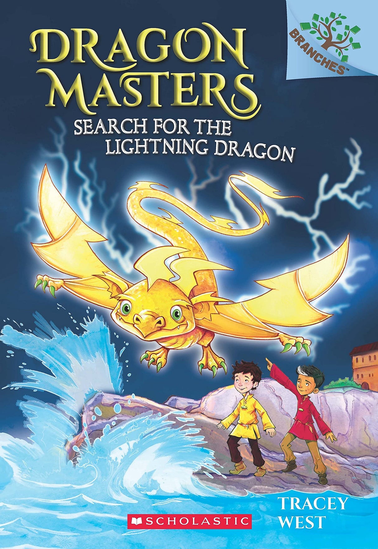 Dragon Masters #07: Search For The Lightning Dragon (A Branches Book) - Retail Maharaj