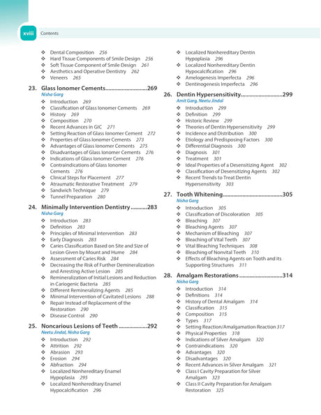 TEXTBOOK OF OPERATIVE DENTISTRY - Retail Maharaj