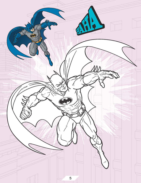 Batman Copy Colouring Book for Kids – Fun Superhero Colouring Pages to Develop Creativity, Fine Motor Skills, Confidence & Hand-Eye Coordination for Young Fans - Retail Maharaj