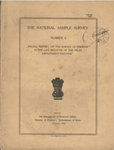 Special Report On The Survey Of Persons In The Live Register Of The Delhi Employment Exchangi ( The National Sample Survey Number 4 )