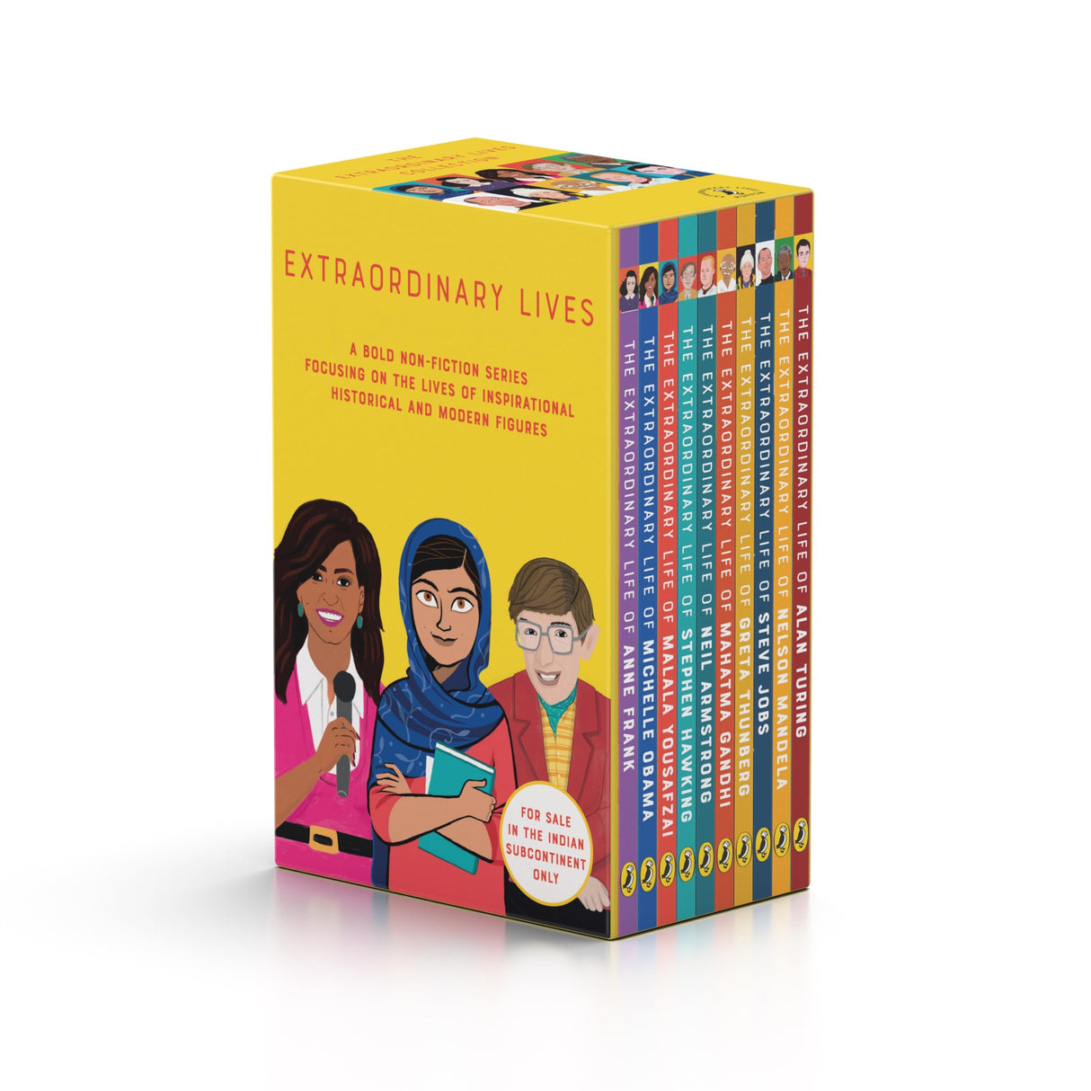 Extraordinary Lives Boxset (10 Books) - Retail Maharaj