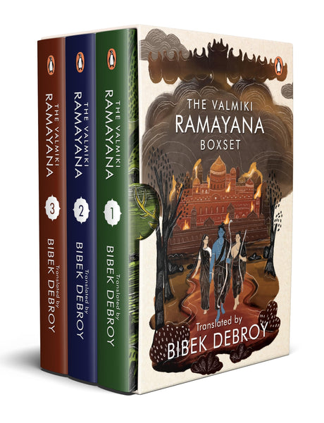 The Valmiki Ramayana (Volume 1-3): Premium Collectors' Edition - Retail Maharaj