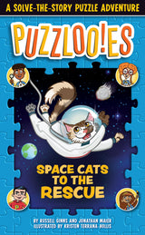 Puzzlooies! Space Cats to the Rescue: A Solve-the-Story Puzzle Adventure - Retail Maharaj