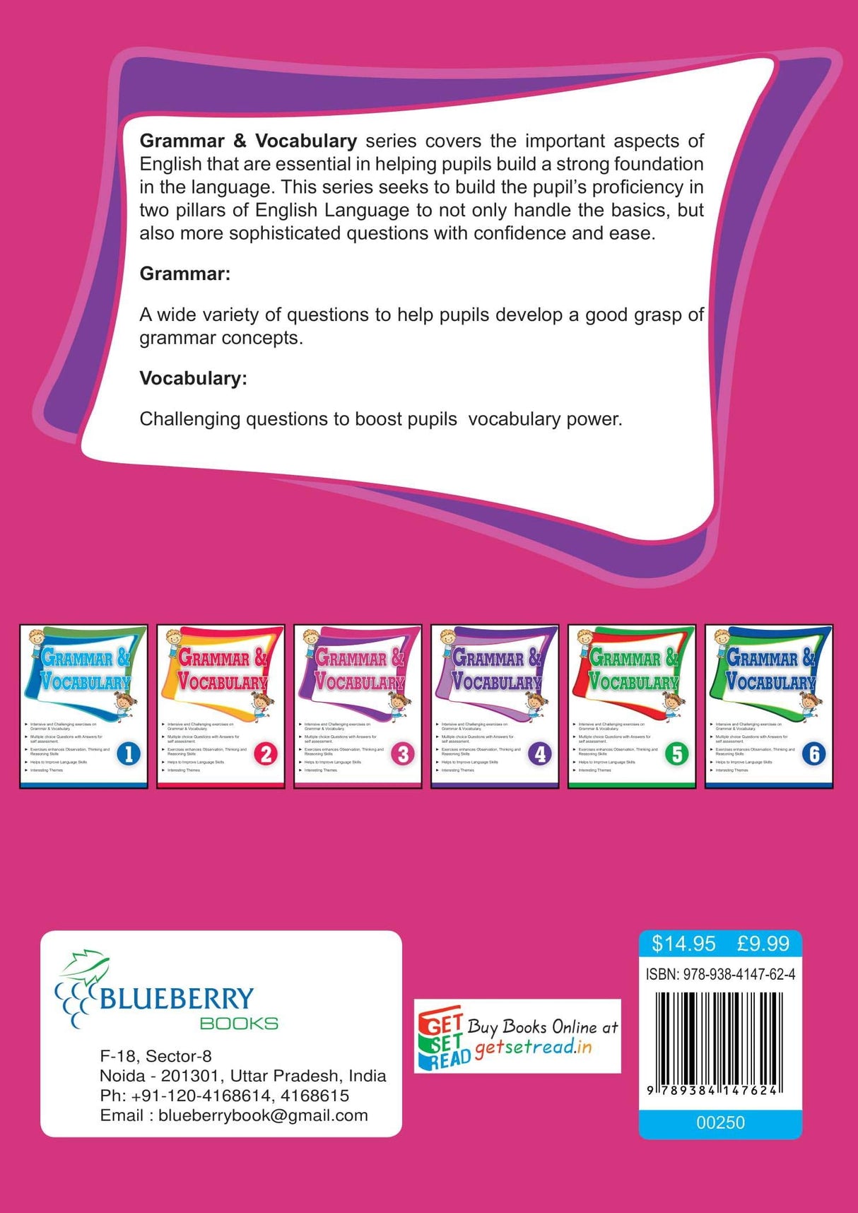 Grammar & Vocabulary 3 [Paperback] M.Rani - Retail Maharaj