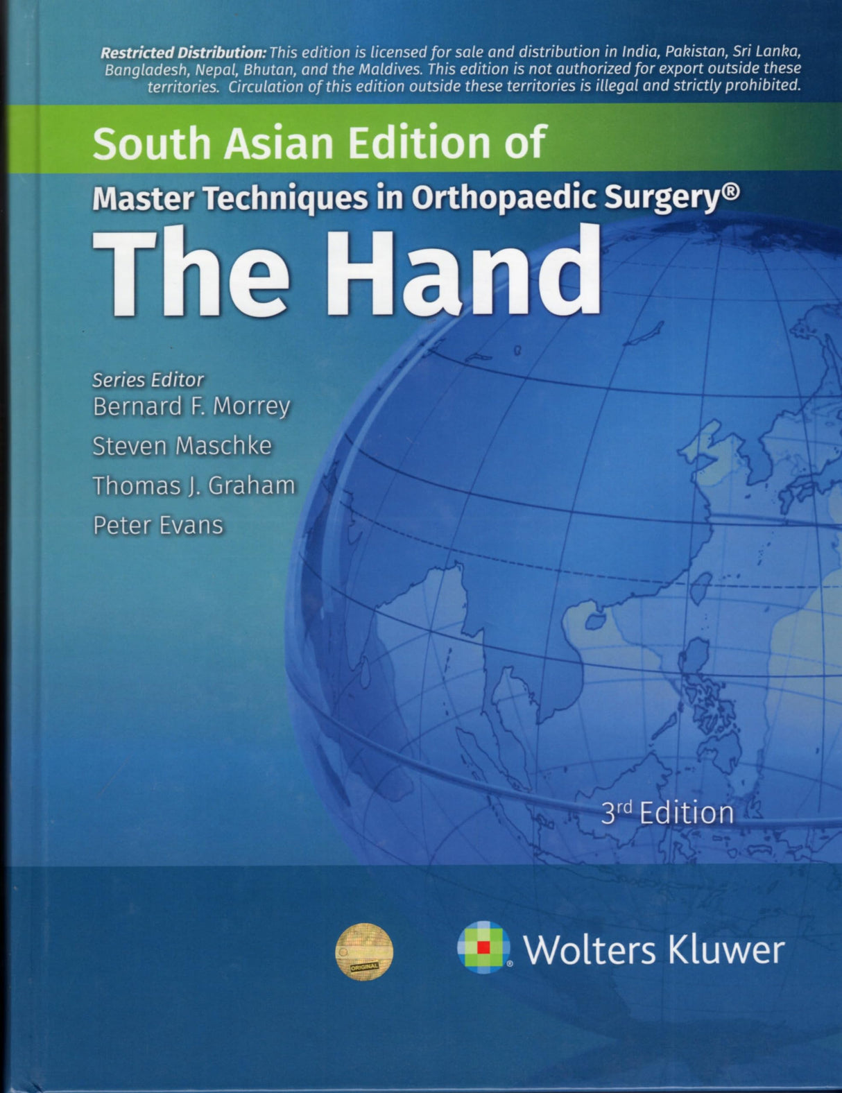 Master Techniques in Orthopaedic Surgery: The Hand, 3ed - Retail Maharaj