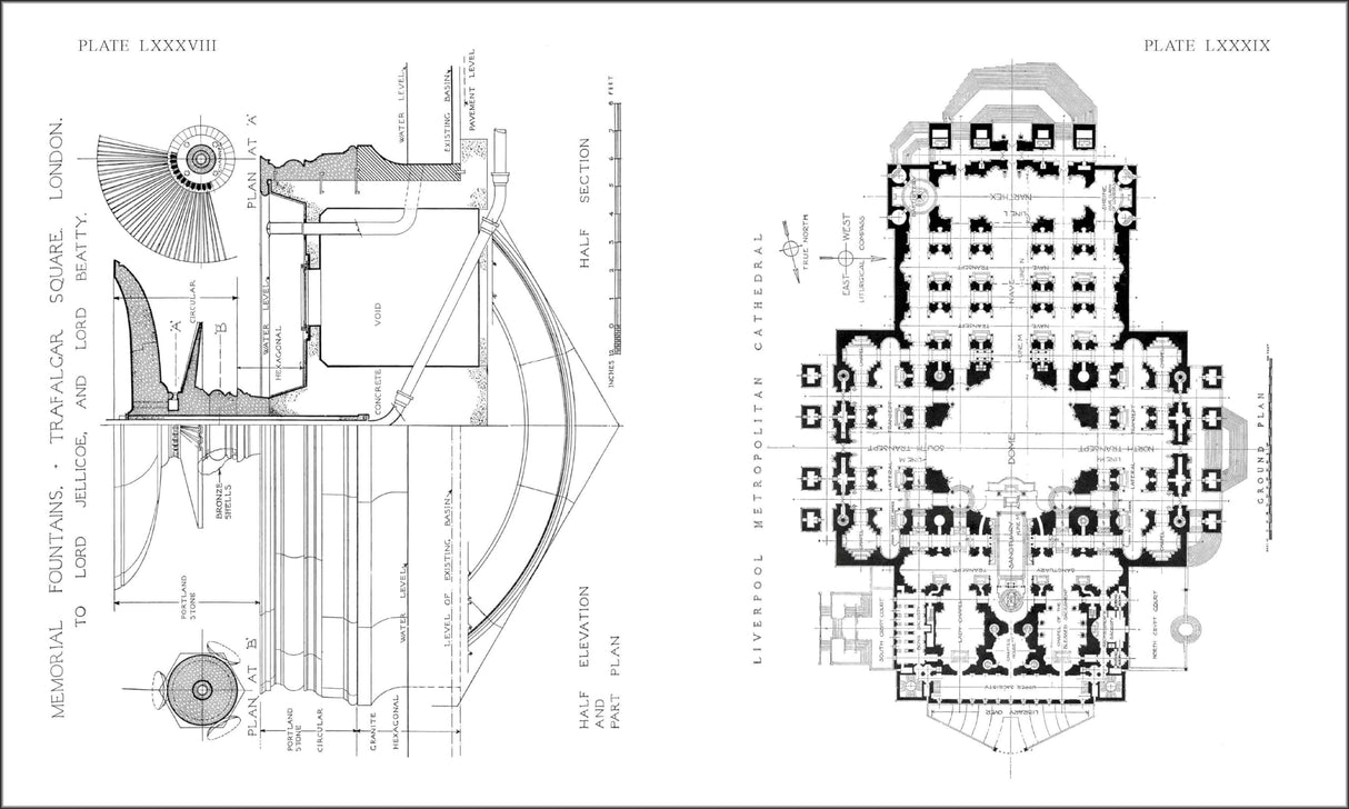 The Architecture of Sir Edwin Lutyens: Town and Public Buildings: Memorials: The Metropolitan Cathedral, Liverpool (2) - Retail Maharaj