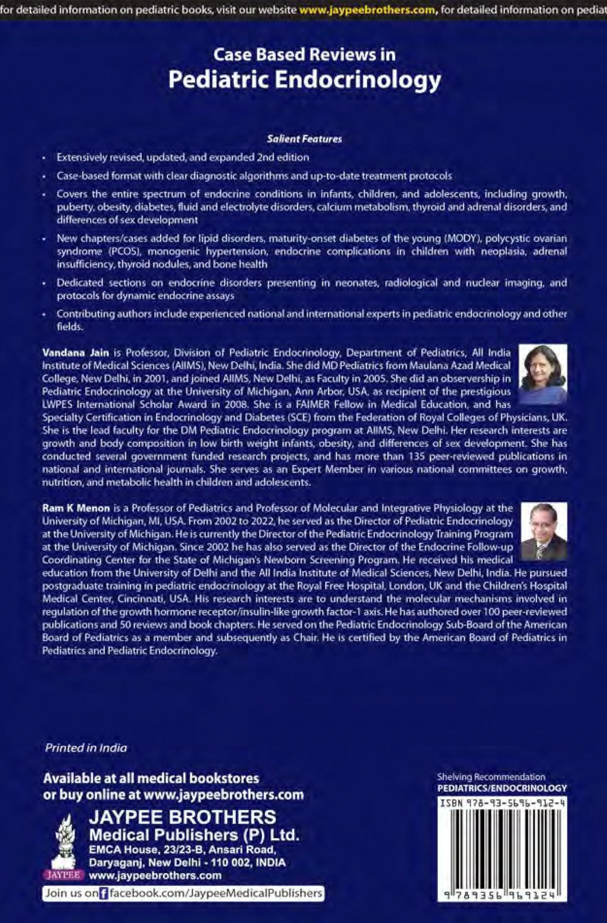CASE BASED REVIEWS IN PEDIATRIC ENDOCRINOLOGY - Retail Maharaj